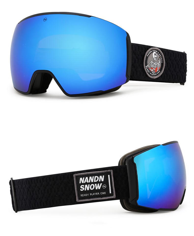 Nandn Unisex Optics Winter Snow Sports Snowboard Frameless Ski Goggles