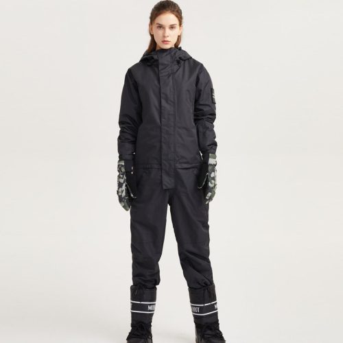 Women's Northfeel Hygge One Piece White Snowuits Ski Jumpsuits