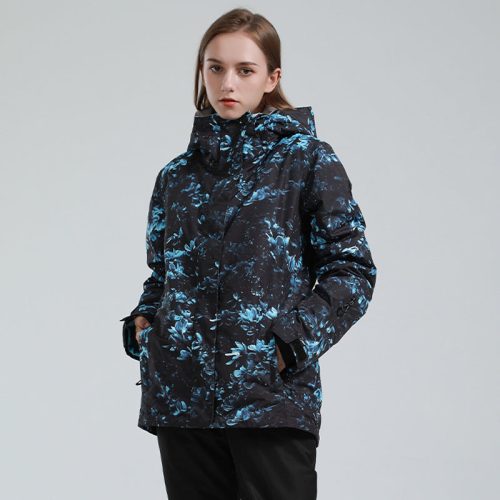 Women's Gsou Snow Flower Winter Mountain Idol Snow Jacket