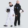 Women's SMN Slope Star Nasa Icon One Piece Ski Suits Snow Jumpsuit