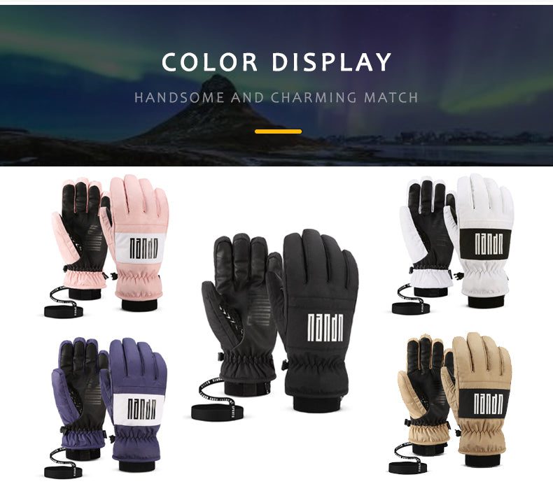 Women's Nandn Winter All Weather Snowboard Gloves