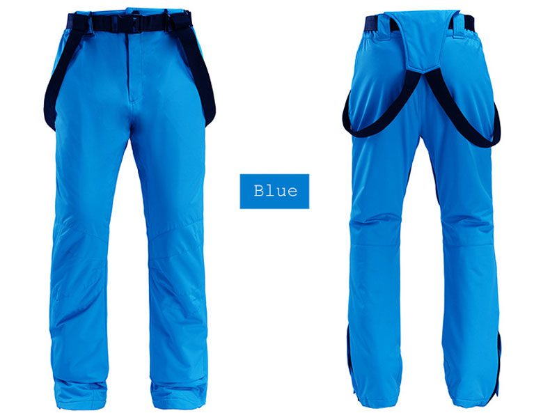 Men's Insulated Winter Skye Outdoor Snow Pants Ski Bibs