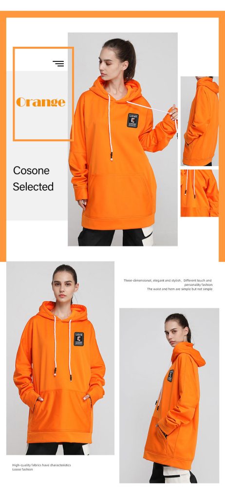 Women's Unisex Cosone Olivine Soft Shell Outdoor Hoodie