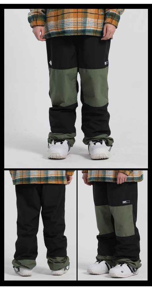 Men's Unisex Gsou Snow Eudemonia Glimmer Outdoor Snow Pants