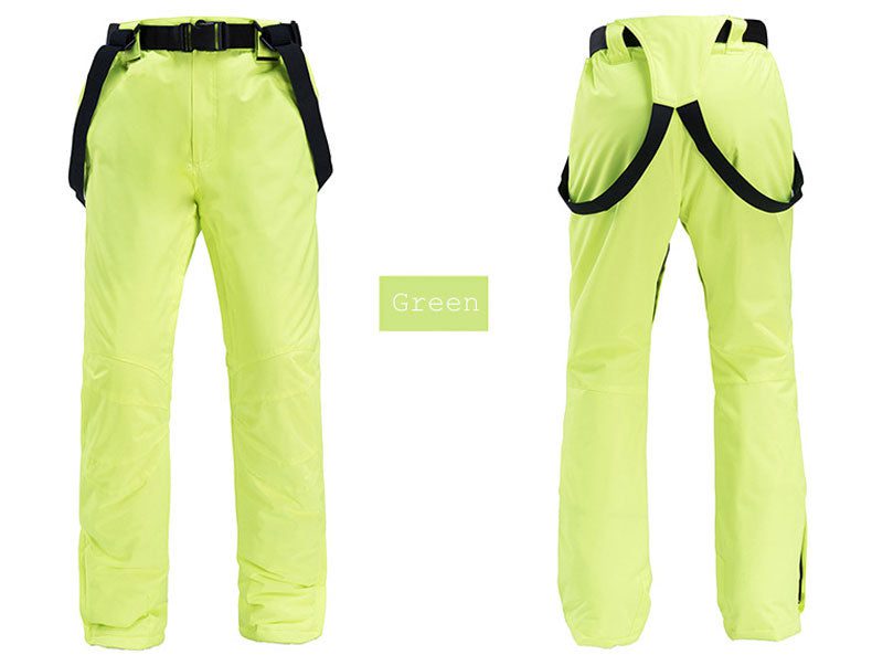 Men's Insulated Winter Skye Outdoor Snow Pants Ski Bibs