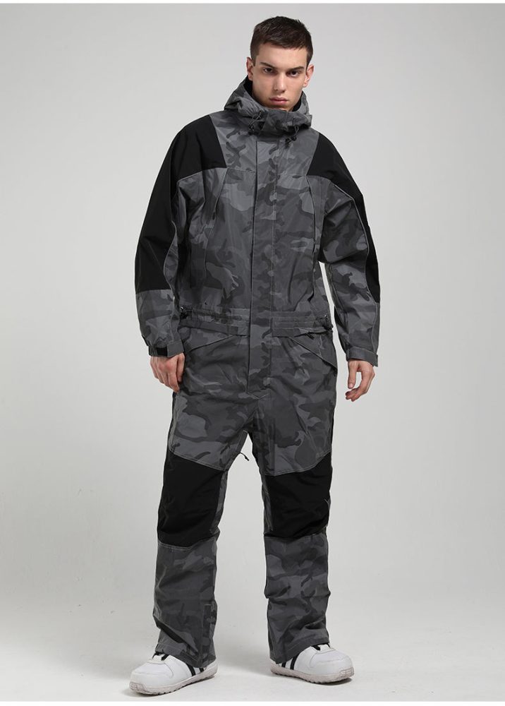 Mountain Destroyer Snowshredding One Piece Ski Suits Winter Snowsuits