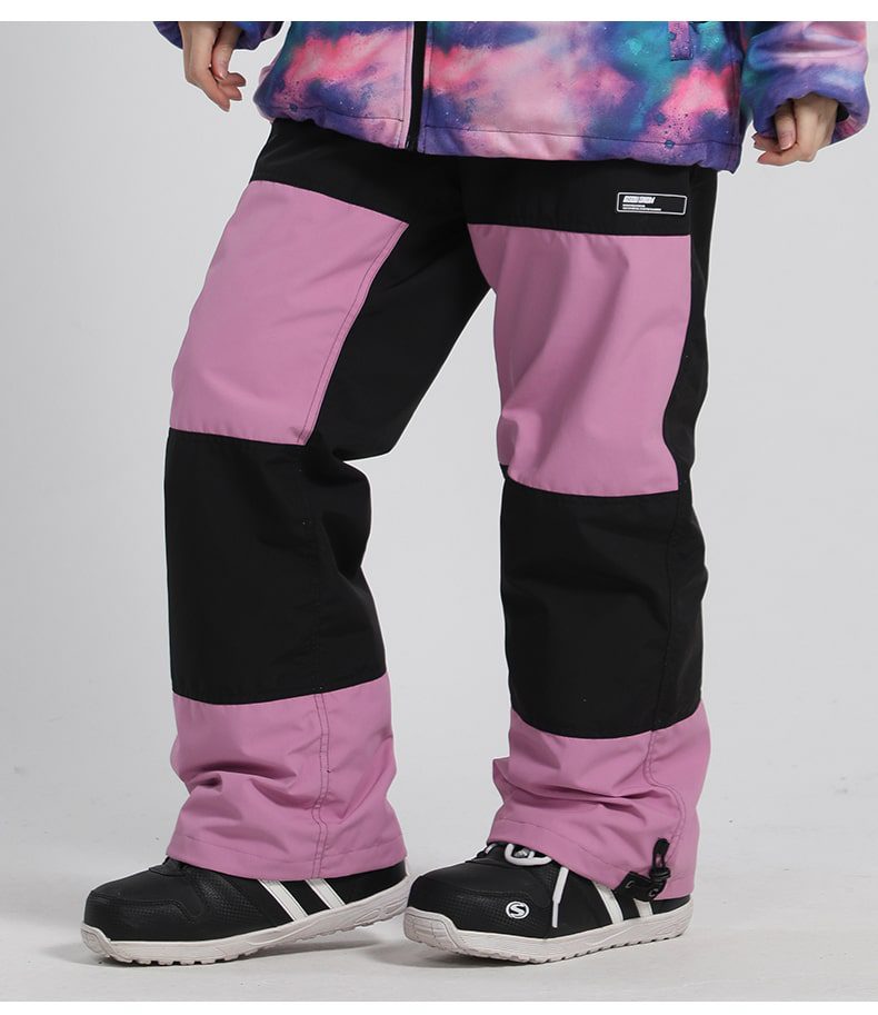 Men's Unisex Gsou Snow Eudemonia Glimmer Outdoor Snow Pants