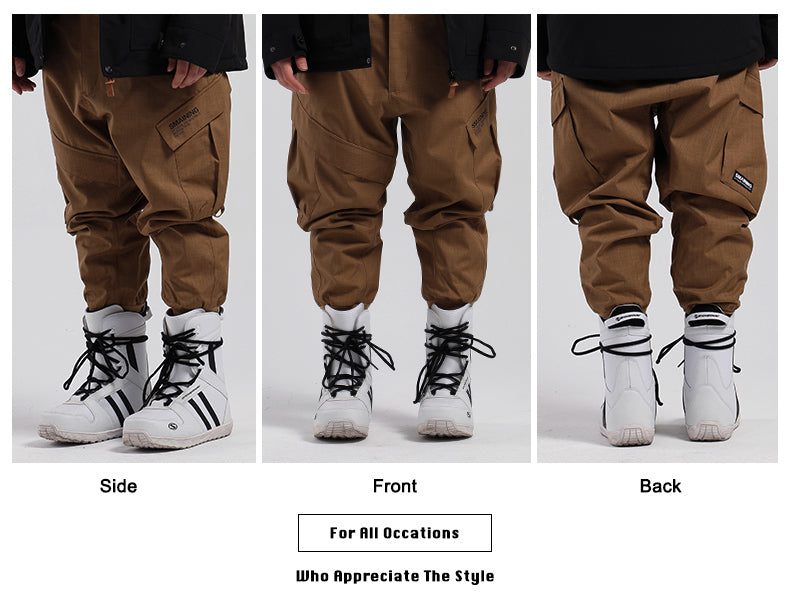 SMN Hipster Winter Outdoor Elastic Jogger Sweatpants