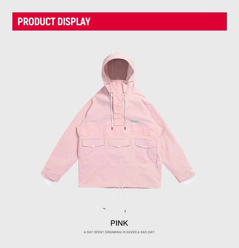 Nobaday Juicy Candy Retro Anorak Snowboard Jacket