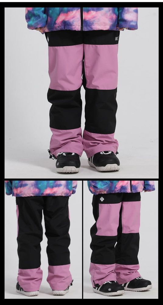 Men's Unisex Gsou Snow Eudemonia Glimmer Outdoor Snow Pants