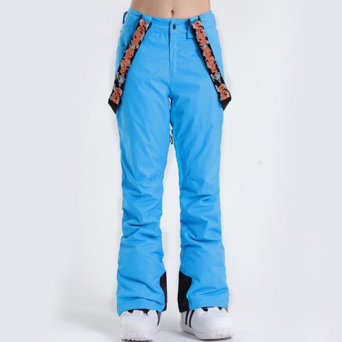 Womens Gsou Snow 10k Waterproof Warm Highland Freestyle Bib Ski Pants