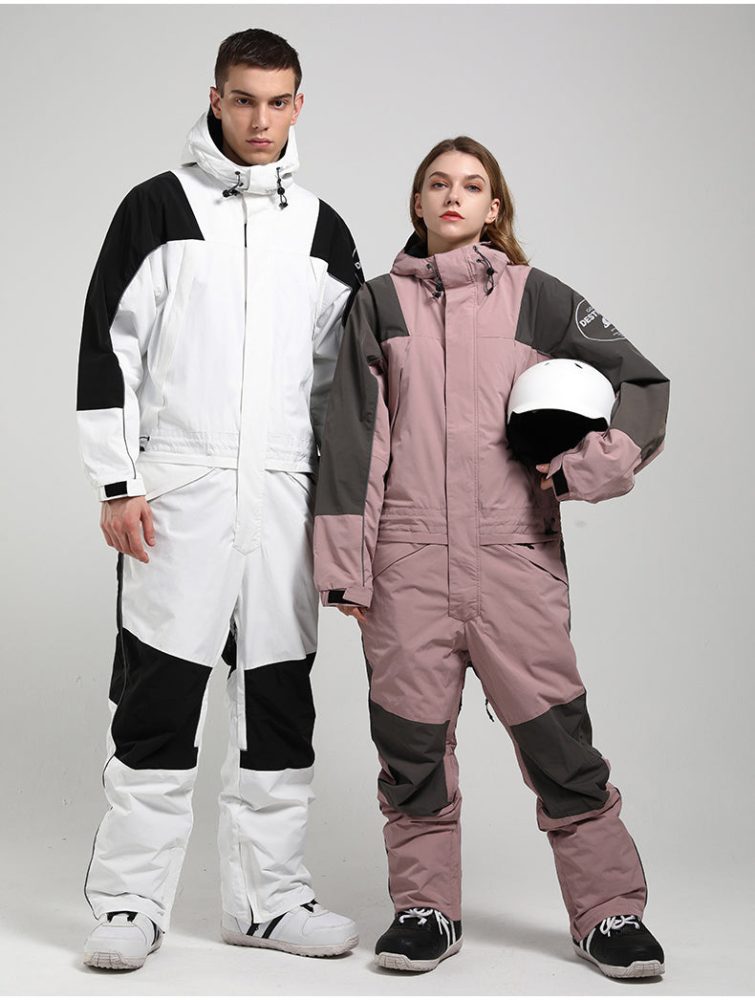 Mountain Destroyer Snowshredding One Piece Ski Suits Winter Snowsuits