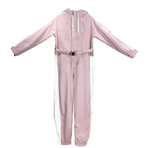 Women's Unisex North White Colorful Sky One Piece Snowsuit