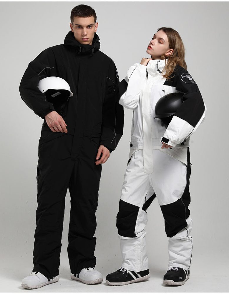 Mountain Destroyer Snowshredding One Piece Ski Suits Winter Snowsuits