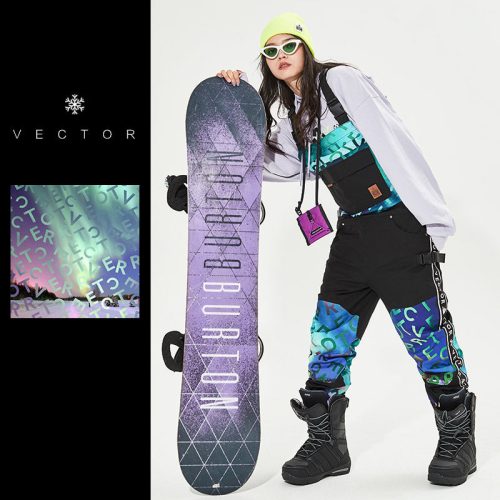 Women's Vector Mountain Queen Insulated Overalls Bib Snow Pants