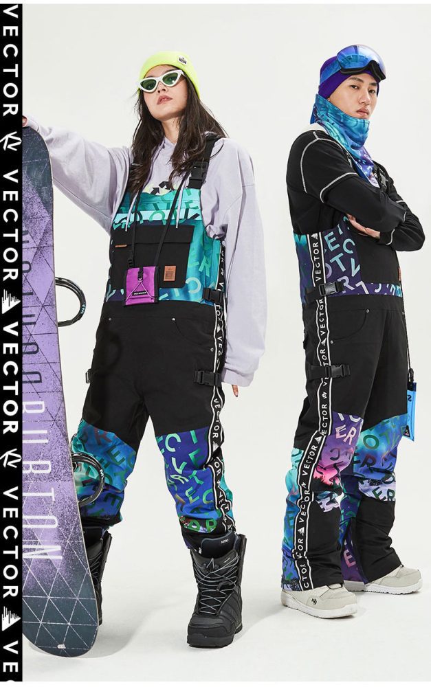 Women's Vector Mountain Queen Insulated Overalls Bib Snow Pants