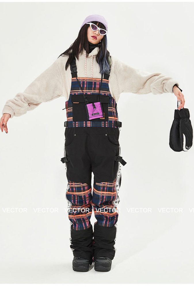 Women's Vector Mountain Queen Insulated Overalls Bib Snow Pants