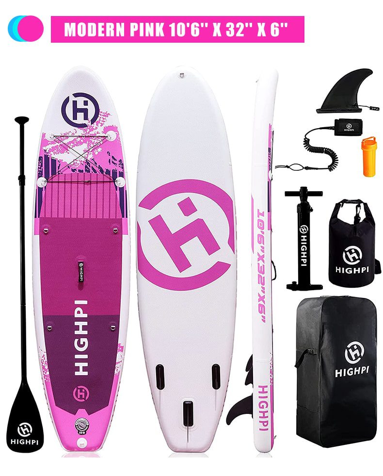 California Breeze 11' Inflatable Stand Up Paddle Board Package By Highpi SUP