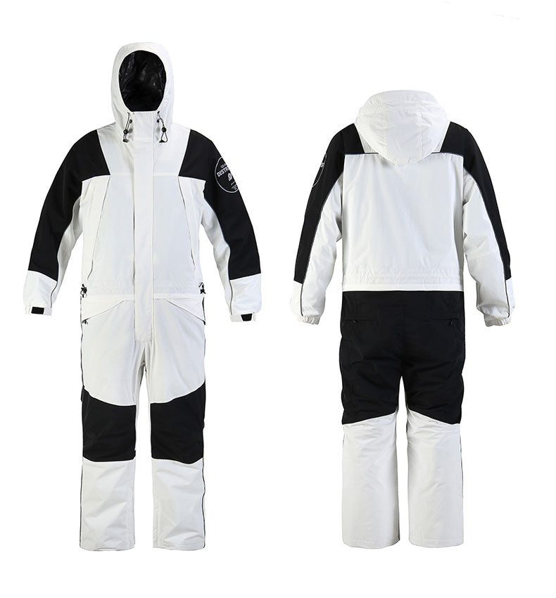 Women's Mountain Destroyer Snowshredding One Piece Ski Suits Winter Snowsuits