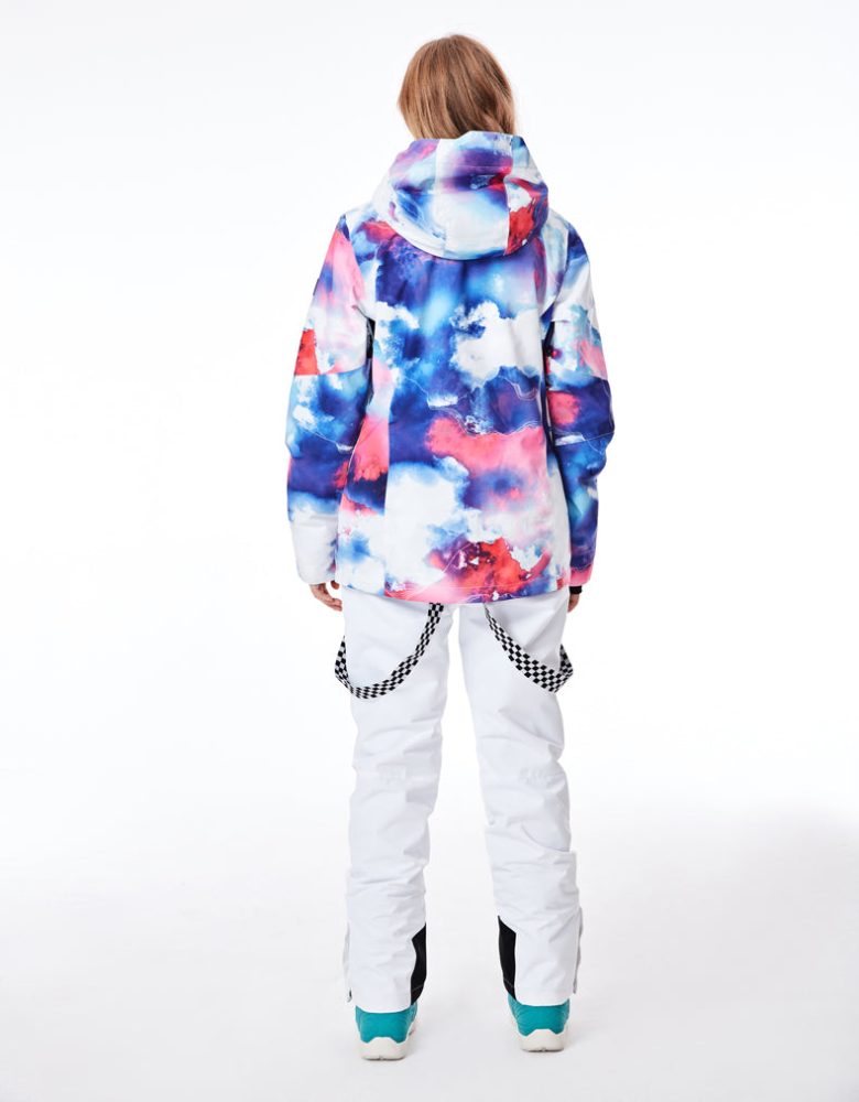 Everbright Womens Snowboard Jacket model pic1