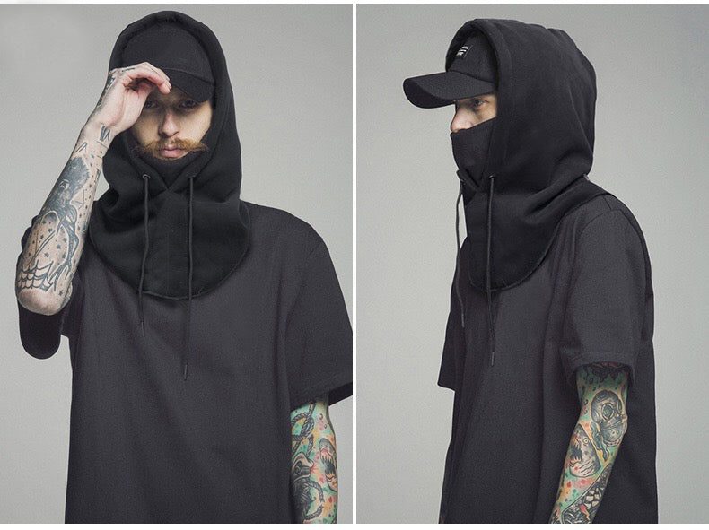 Unisex Fleece Hood, Ski/Snowboard Face Mask, Face Head Warmer