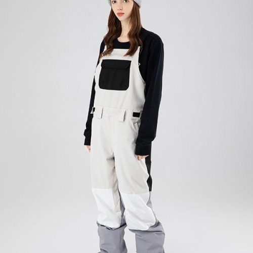 Women's Searipe Mountain Discover Colorblock Snow Pants Bibs