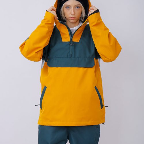 Women's Snowverb Alpine Colorblock Anorak Snow Jacket