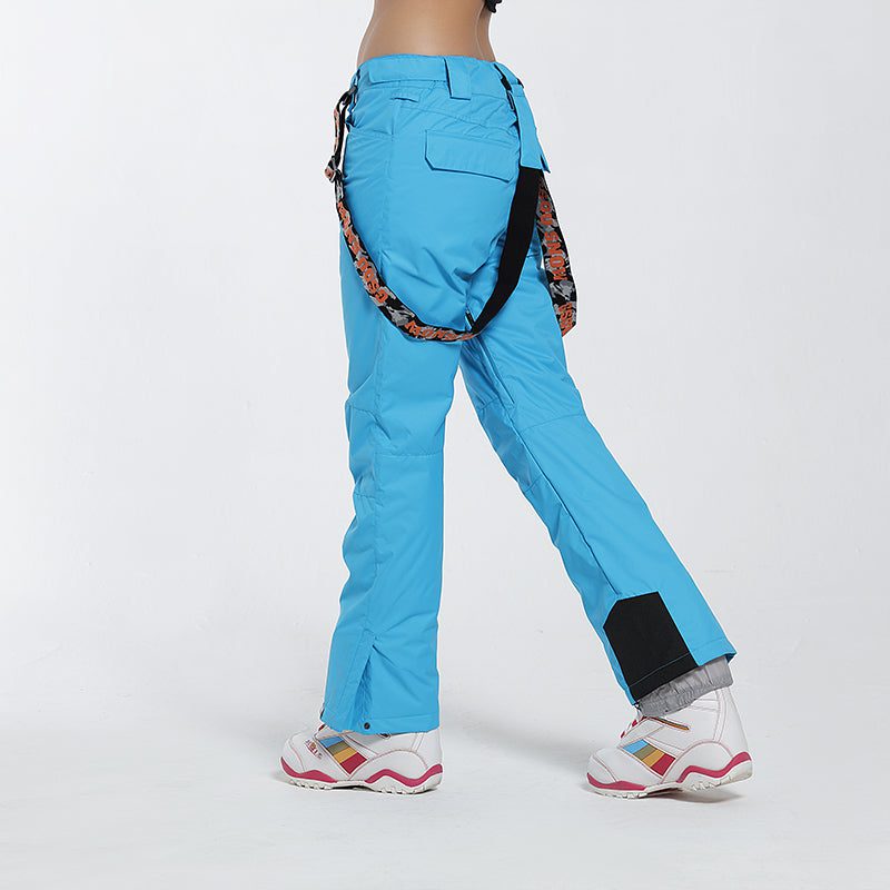 Women s Highland Bib Ski Pants Blue