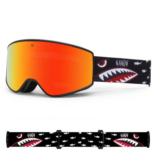 Boys Unisex Nandn Unisex Wintersports Ski Snowboard Goggles Package