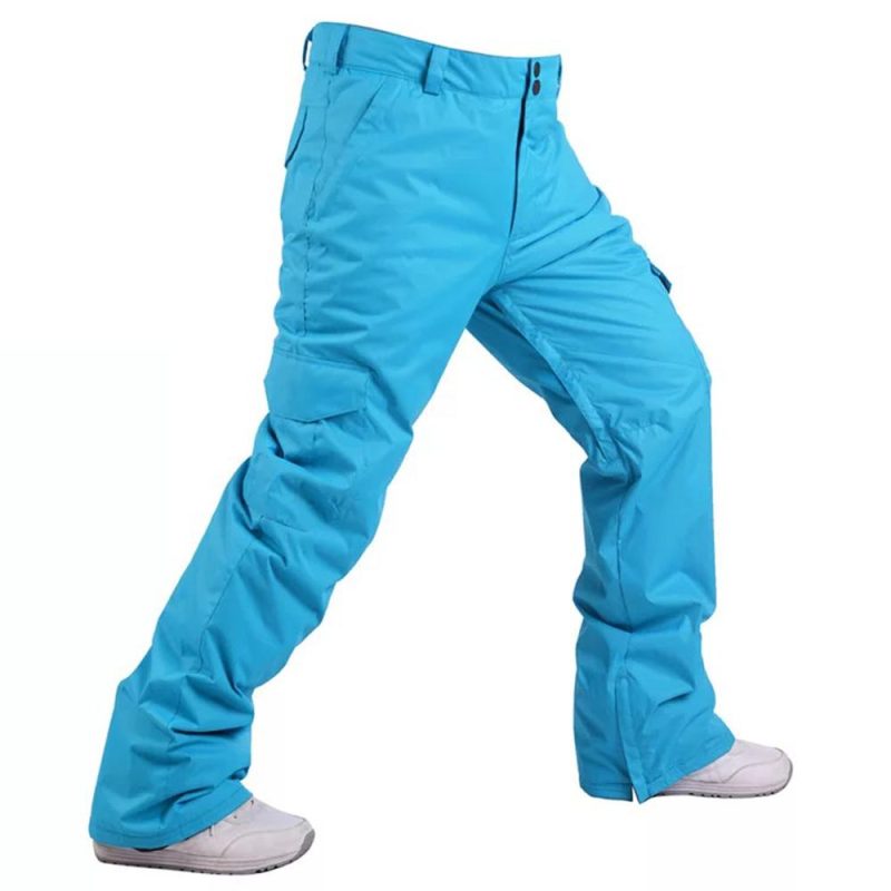 Men's Snow Waterproof Sports Cargo Pants - snowverb