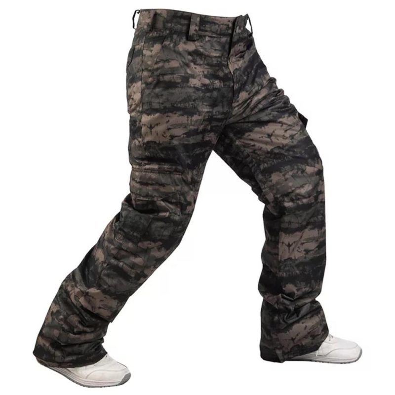 Men's Snow Waterproof Sports Cargo Pants - snowverb