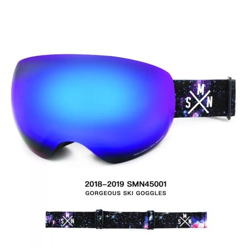 Unisex Color Strap Full Screen Ski Goggles - snowverb